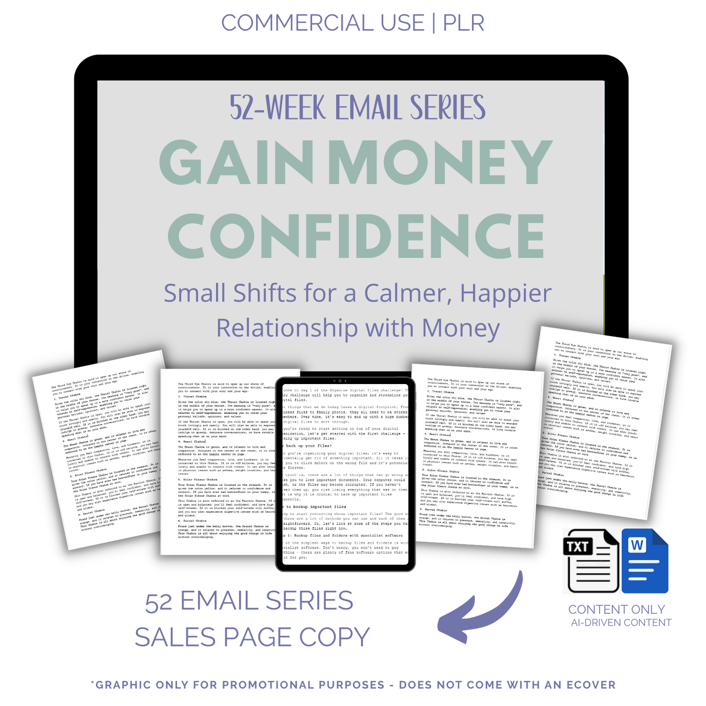52-Week Gain Money Confidence Email Series - AI-DRIVEN