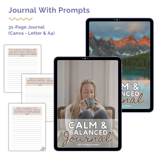 DFY Journal With Prompts BUNDLE: Harmony and Healing Collection