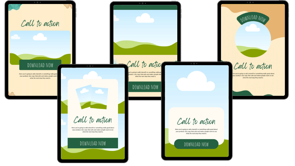 CANVA TEMPLATE TOOLKIT: UNDATED CALENDAR