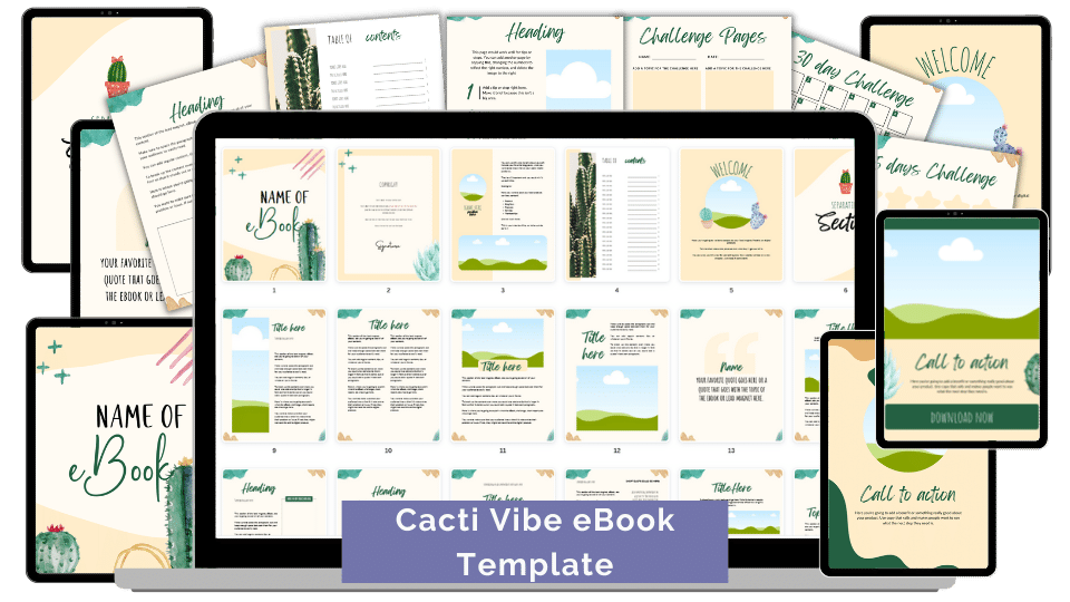 CANVA TEMPLATE TOOLKIT: UNDATED CALENDAR