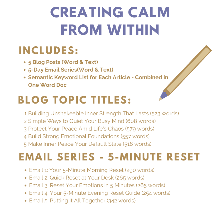 Find Inner Calm PLR: Practical Daily Techniques for Lasting Relaxation