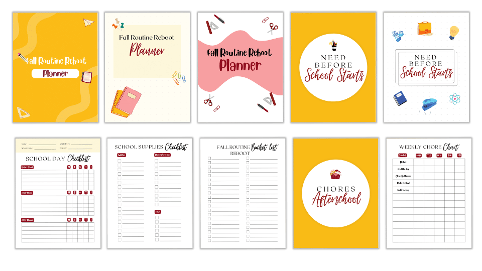 CANVA TEMPLATE TOOLKIT: FALL ROUTINE REBOOT