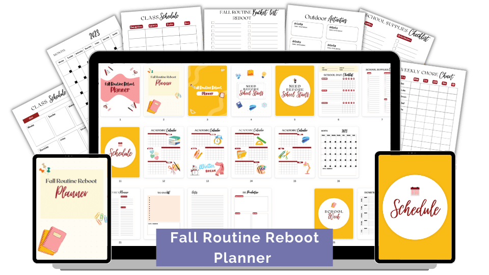 CANVA TEMPLATE TOOLKIT: FALL ROUTINE REBOOT