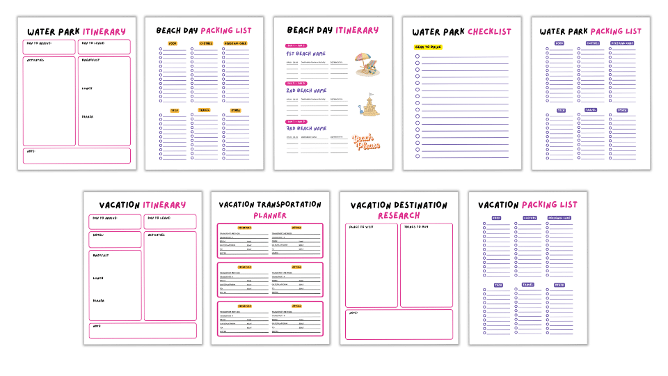 CANVA TEMPLATE TOOLKIT: FAMILY ADVENTURE