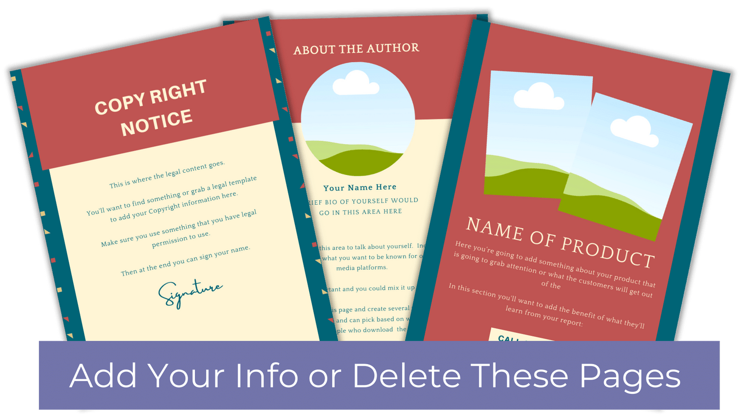 Done-For-You Report & eCourse: Procrastination