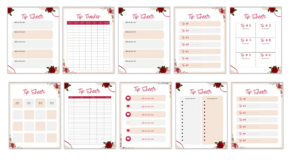 CANVA TEMPLATE TOOLKIT: UNDATED CALENDAR