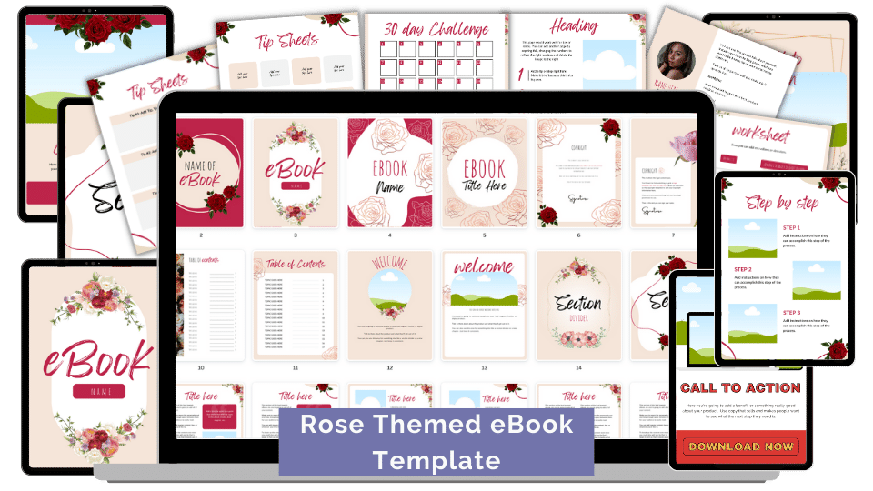 CANVA TEMPLATE TOOLKIT: UNDATED CALENDAR