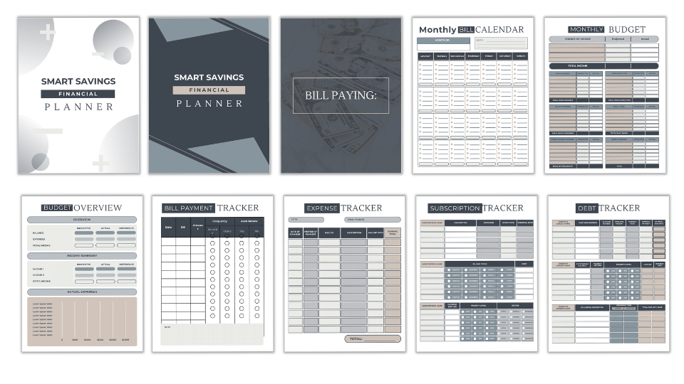 CANVA TEMPLATE TOOLKIT: SMART SAVINGS