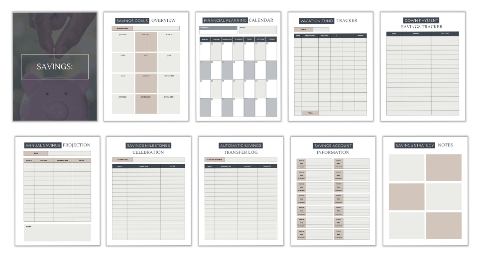 CANVA TEMPLATE TOOLKIT: SMART SAVINGS