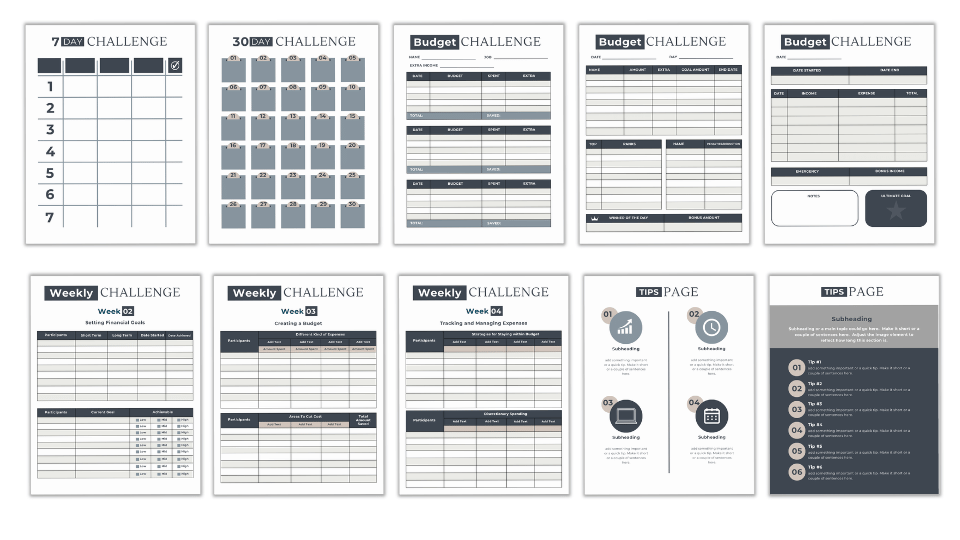 CANVA TEMPLATE TOOLKIT: SMART SAVINGS