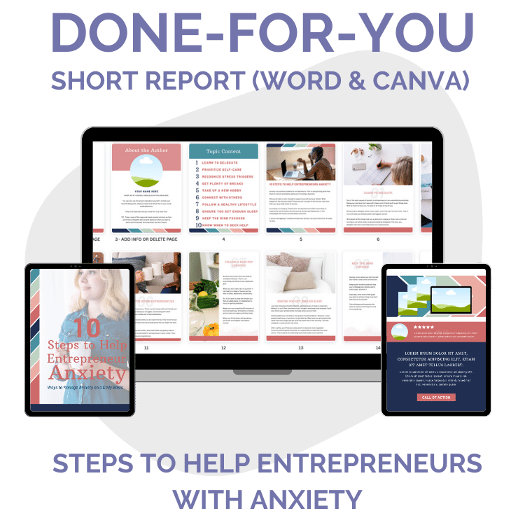 Done-For-You List Builder Starter Pack: Steps Entrepreneur Anxiety