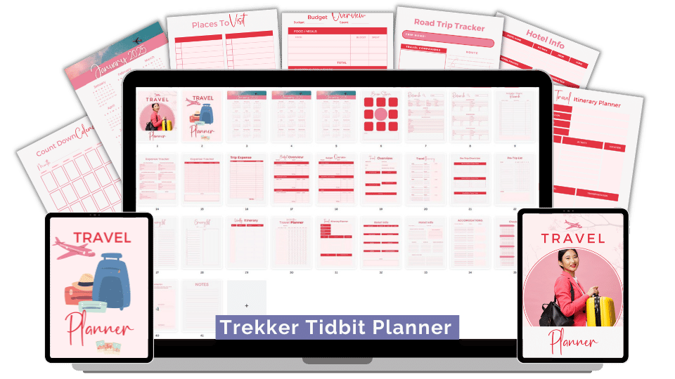 Canva Template: Trekker Tidbits Planner