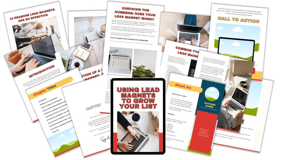 Grow Your Email List Fast: Lead Magnet Masterclass PLR eCourse & Report