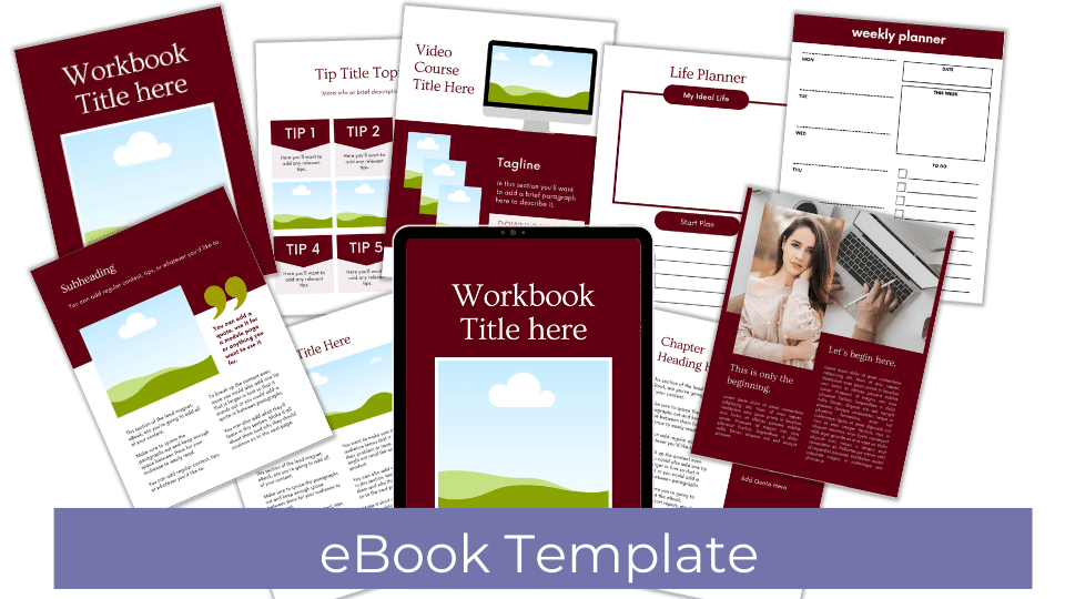 CANVA TEMPLATE TOOLKIT: CHERRY BLOSSOM