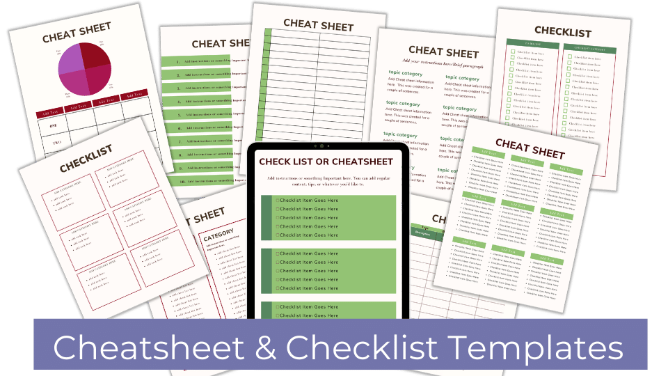 CANVA TEMPLATE TOOLKIT: HOLIDAY CHEER