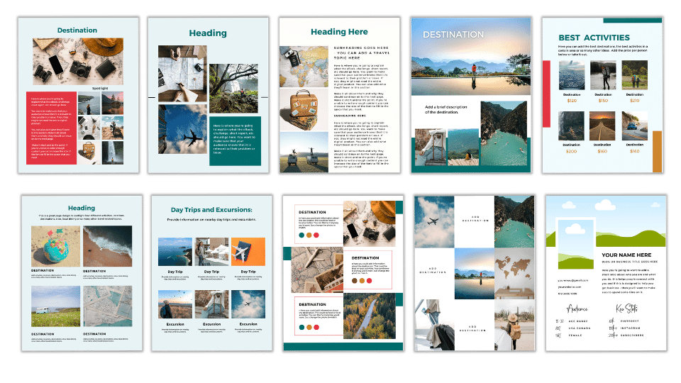 CANVA TEMPLATE TOOLKIT: TREKKER TIDBIT