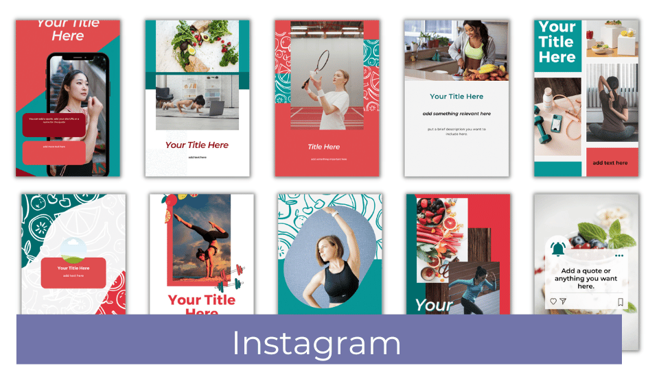 CANVA TEMPLATE TOOLKIT: WELLNESS & VITALITY