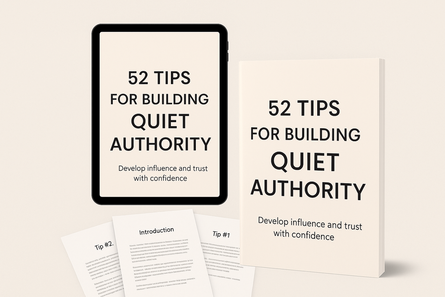 FREE 52 Tips For Building Quiet Authority Report - AI-DRIVEN