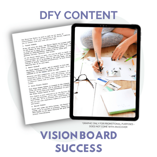 DFY Content: Vision Board Success