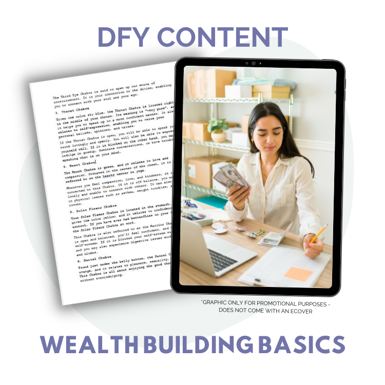 DFY Content: Wealth Building Basics