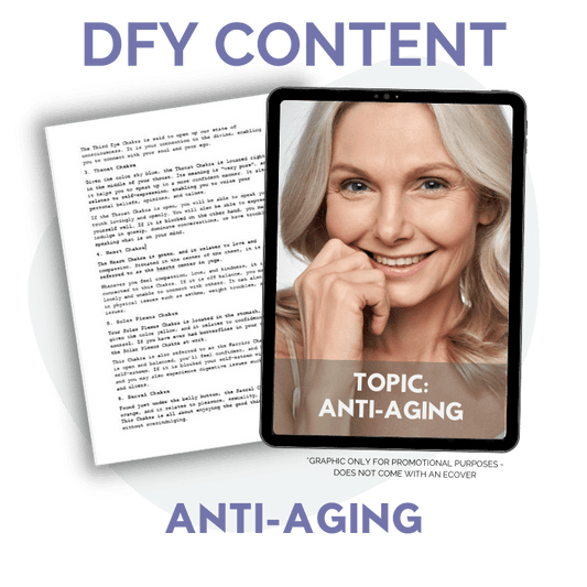 DFY Content: Anti-Aging Vol 1