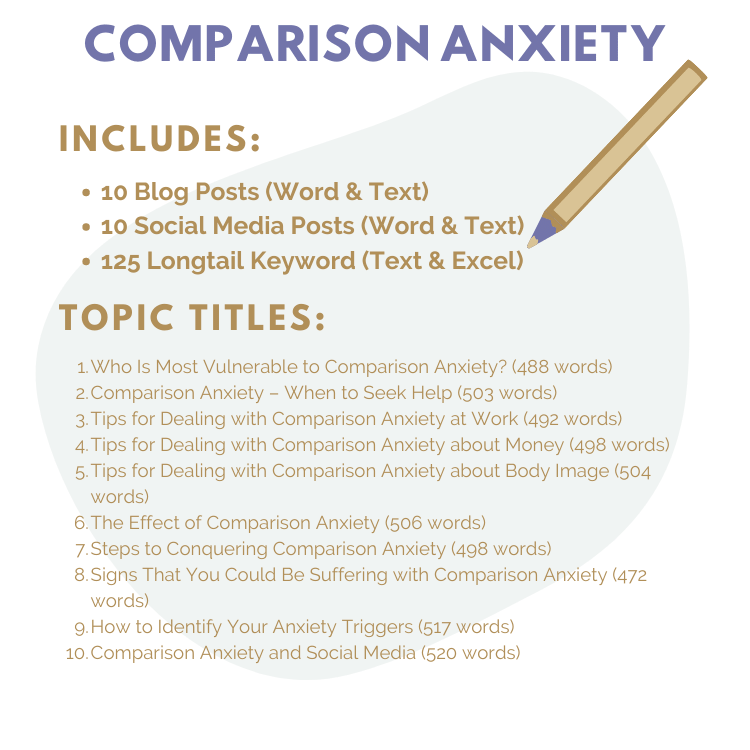 DFY Content: Comparison Anxiety