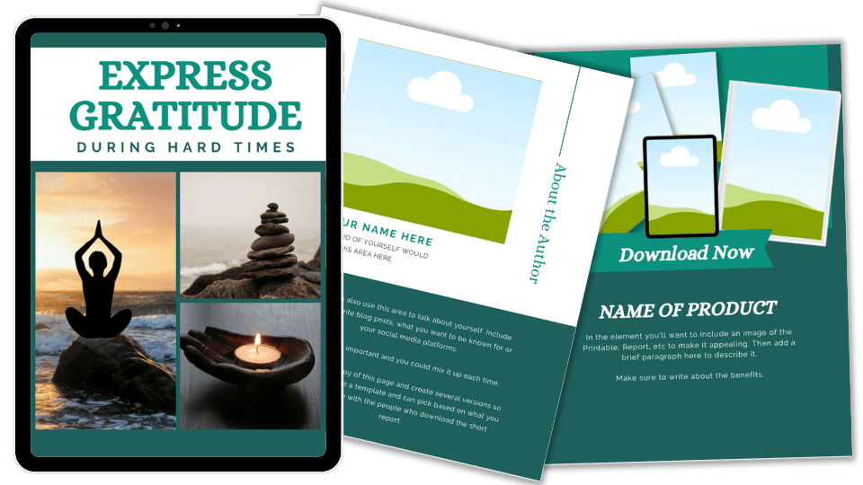 Done-For-You Blog Series & Marketing Kit: Express Gratitude During Hard Times