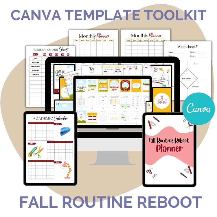 CANVA TEMPLATE TOOLKIT: FALL ROUTINE REBOOT