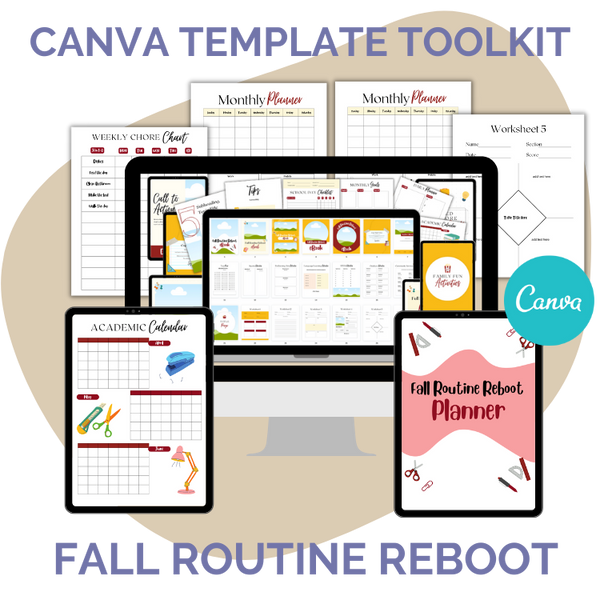 CANVA TEMPLATE TOOLKIT: FALL ROUTINE REBOOT