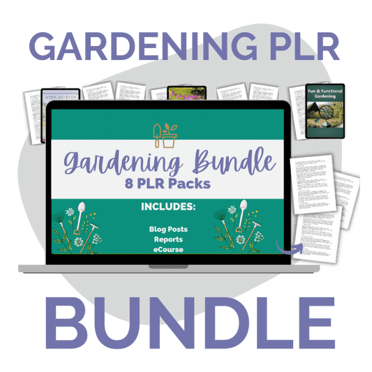 DFY Bundle: Gardening PLR