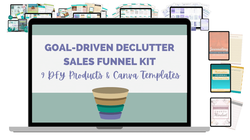 Goal-Driven Declutter Sales Funnel Kit