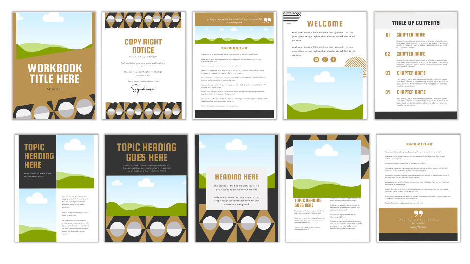 CANVA TEMPLATE TOOLKIT: GOLD DIAMOND LUXE