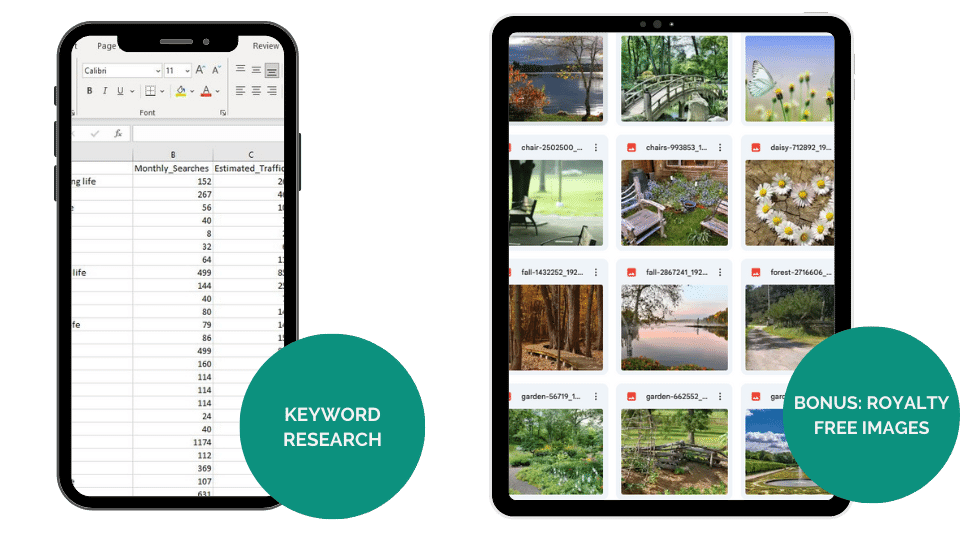 Done-For-You Blog Series & Marketing Kit: Healing Gardens