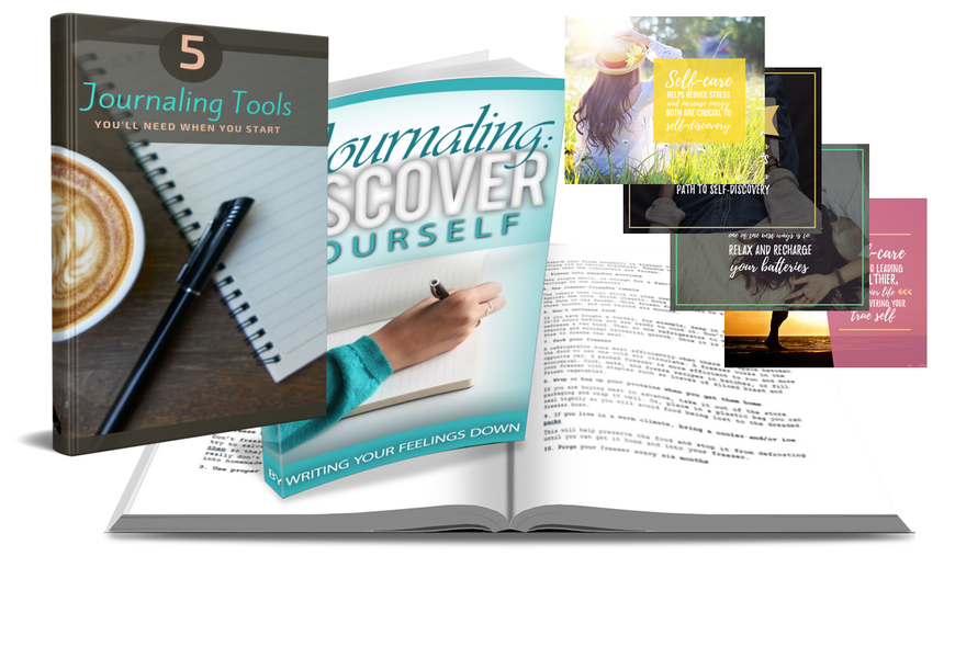 Done-For-You Blog Series & Marketing Kit: Self-Discovery With Journaling