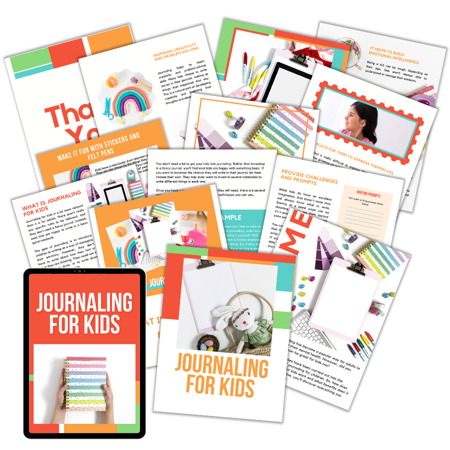 Done-For-You List Builder Starter Pack: Journaling For Kids