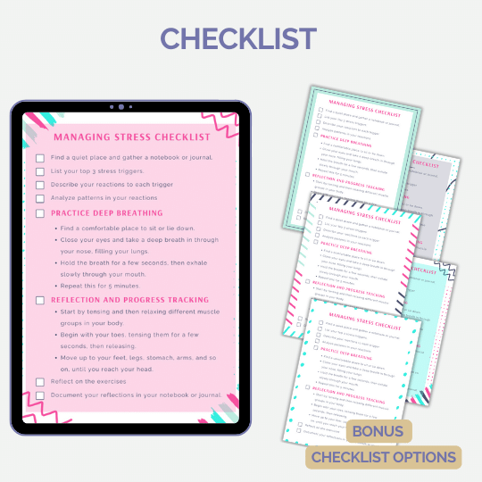 DFY Bundle: Stress Reduction Triple Pack