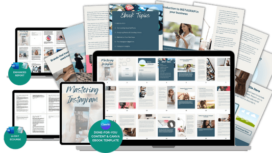 Done-For-You Report & eCourse: Mastering Instagram