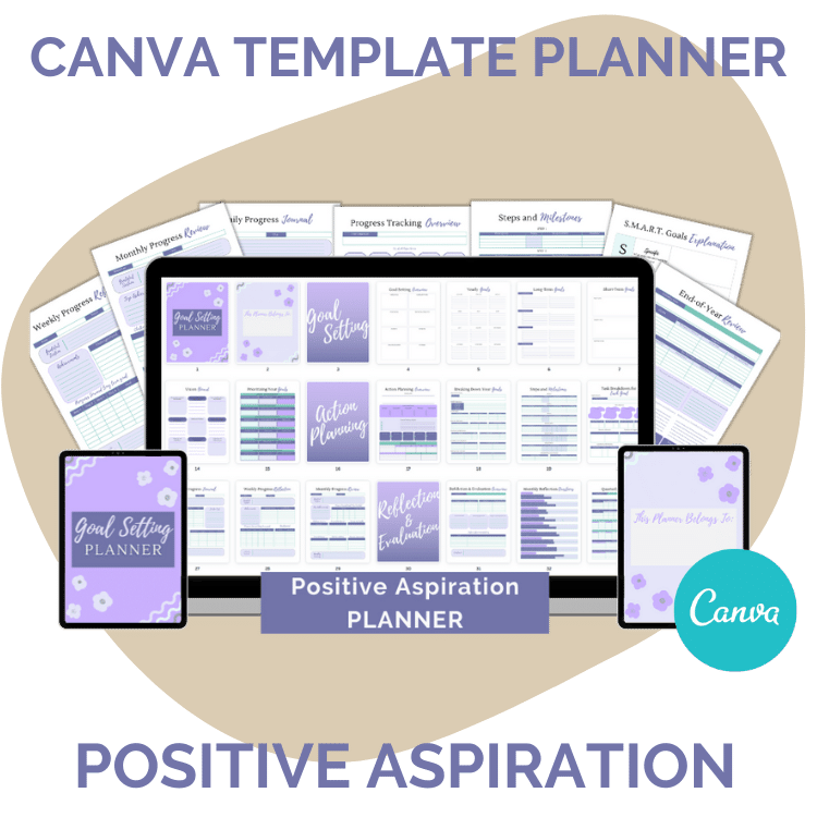 Canva Template: Goal Planning Planner