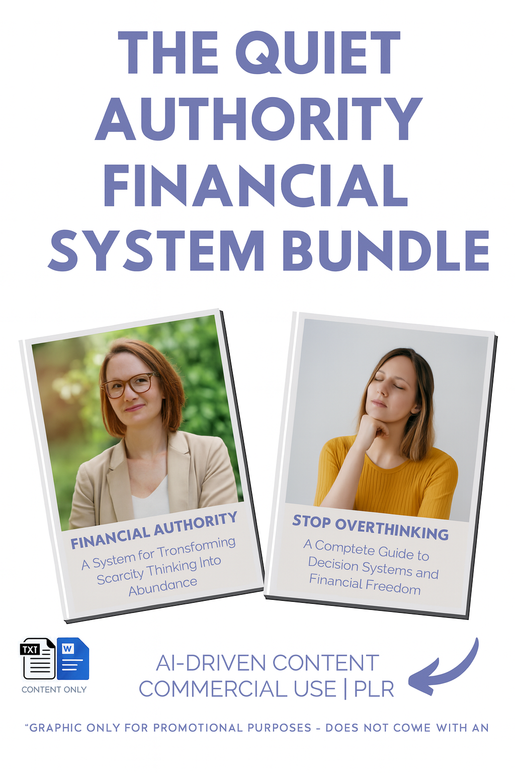 The Quiet Authority Financial System (PLR) Bundle - AI-DRIVEN - EXCLUSIVE