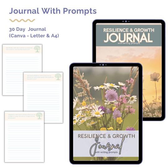 DFY Journal With Prompts: Positive Living Collection