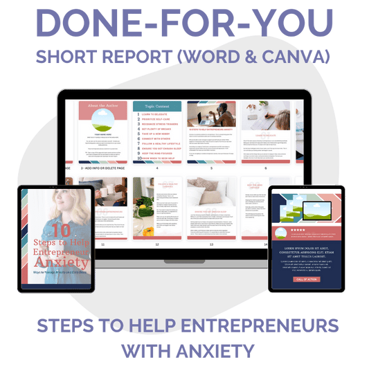 Done-For-You List Builder Starter Pack: Steps Entrepreneur Anxiety