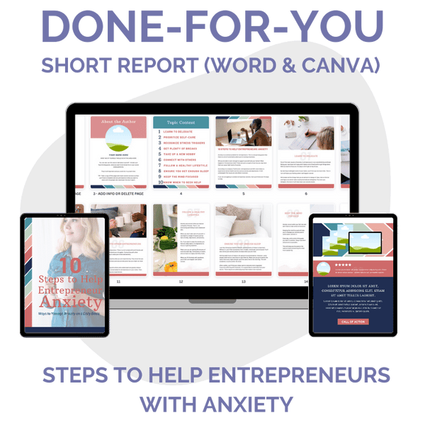 Done-For-You List Builder Starter Pack: Steps Entrepreneur Anxiety