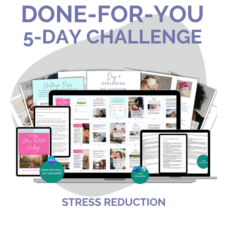 DFY Bundle: Stress Reduction Triple Pack