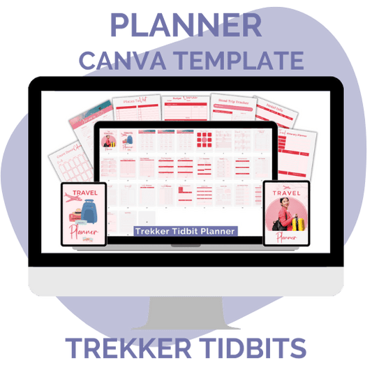 Canva Template: Trekker Tidbits Planner