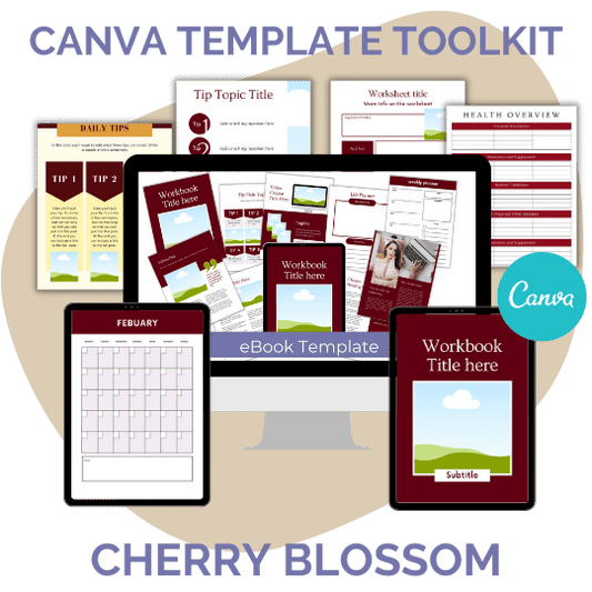 CANVA TEMPLATE TOOLKIT: CHERRY BLOSSOM