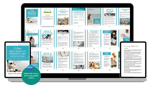 Done-For-You Challenge: Help Reduce Stress