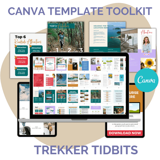 CANVA TEMPLATE TOOLKIT: TREKKER TIDBIT