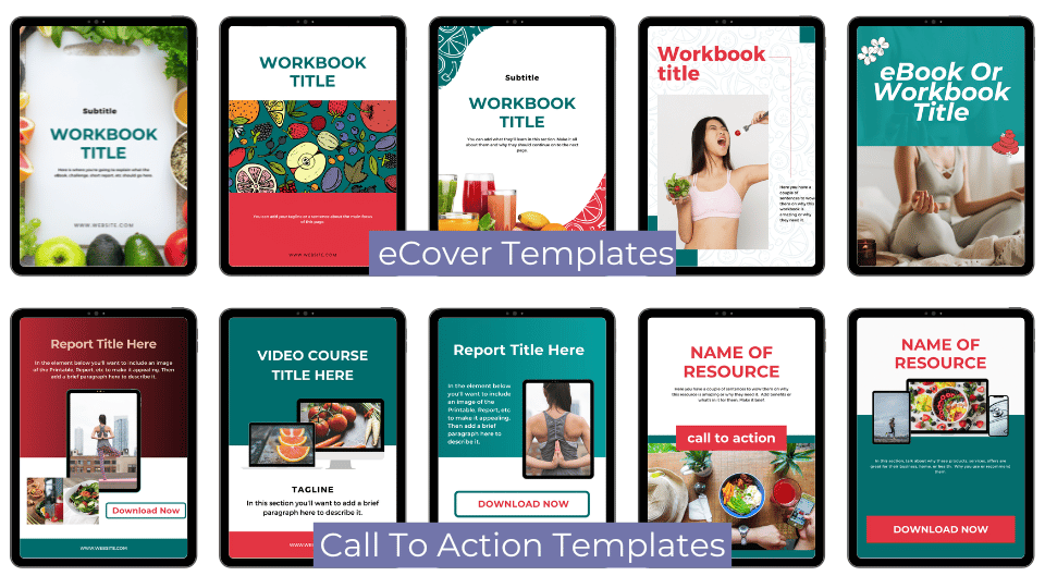 CANVA TEMPLATE TOOLKIT: WELLNESS & VITALITY